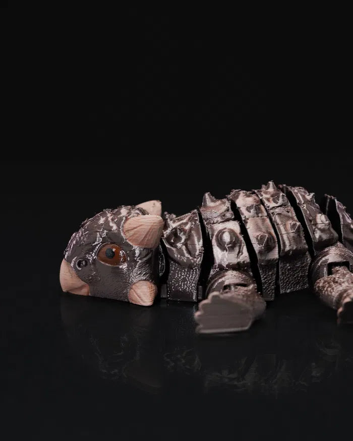 Articulated Baby Ankylosaurus – Poseable Dinosaur Model