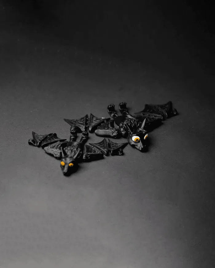 Articulated Hanging Bat – Poseable Gothic Creature Figurine