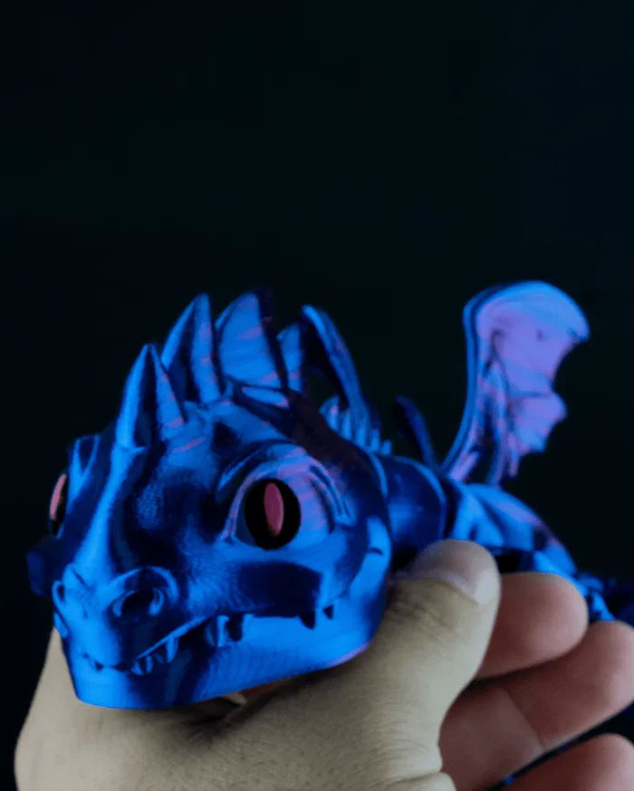 Articulated Baby Nadder – Poseable Dragon Figurine