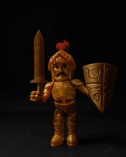 Articulated Knight – Poseable Medieval Warrior Toy Figure