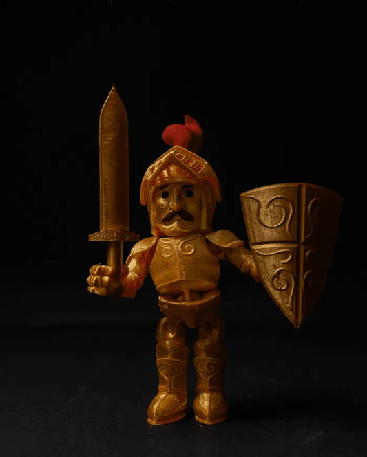 Articulated Knight – Poseable Medieval Warrior Toy Figure