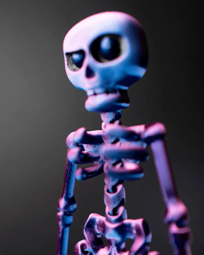 Articulated Skeleton Figurine – Poseable Halloween Decoration | Collectible Skeleton Toy