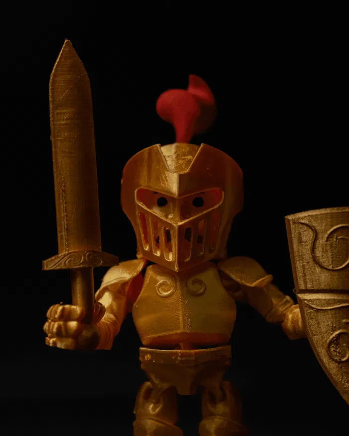 Articulated Knight – Poseable Medieval Warrior Toy Figure