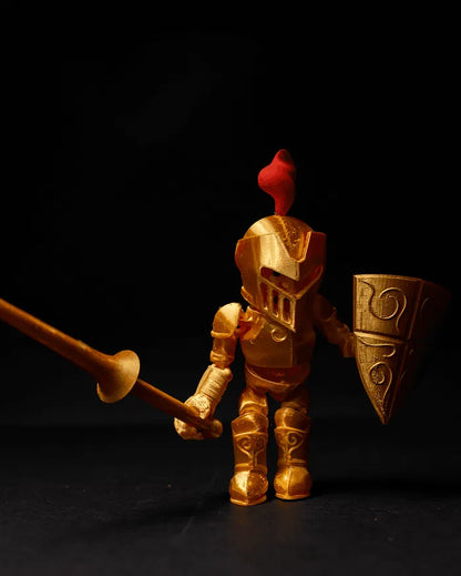 Articulated Knight – Poseable Medieval Warrior Toy Figure