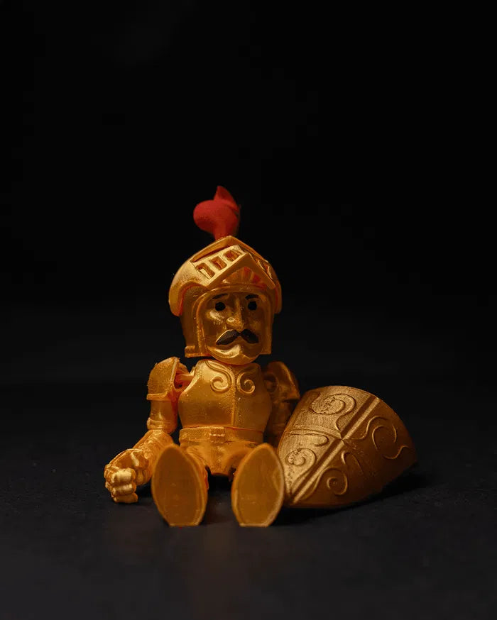 Articulated Knight – Poseable Medieval Warrior Toy Figure