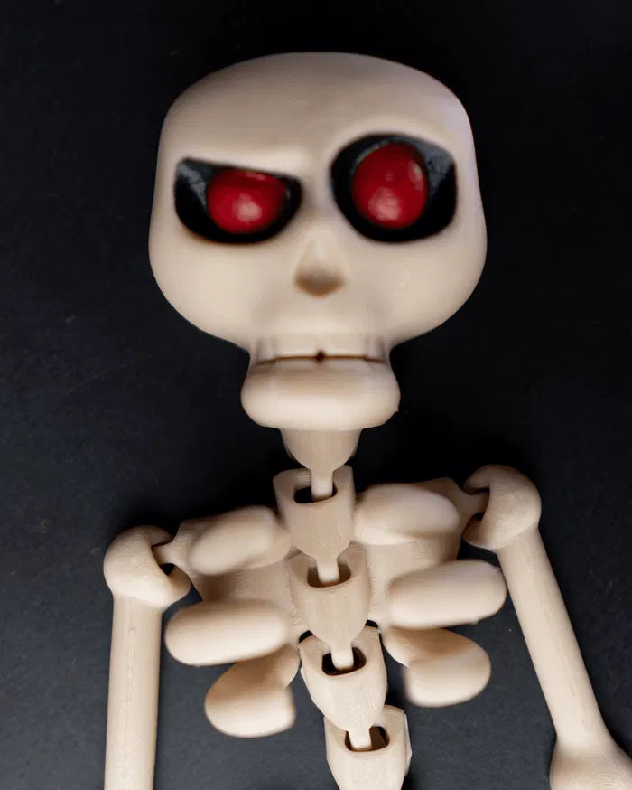 Articulated Skeleton Figurine – Poseable Halloween Decoration | Collectible Skeleton Toy