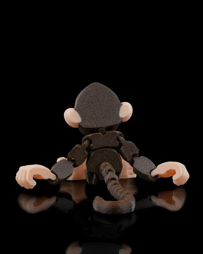 Baby Chimp – Playful Jungle 3D Figurine