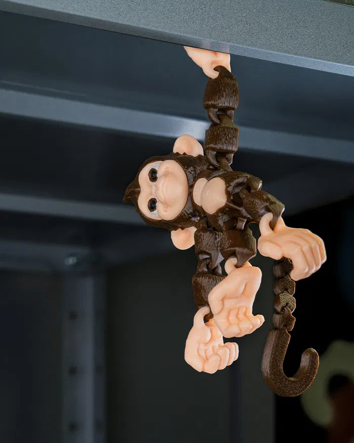 Baby Chimp – Playful Jungle 3D Figurine