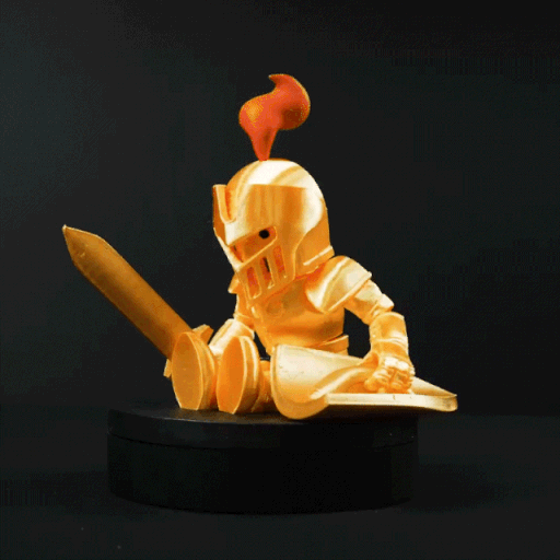 Articulated Knight – Poseable Medieval Warrior Toy Figure