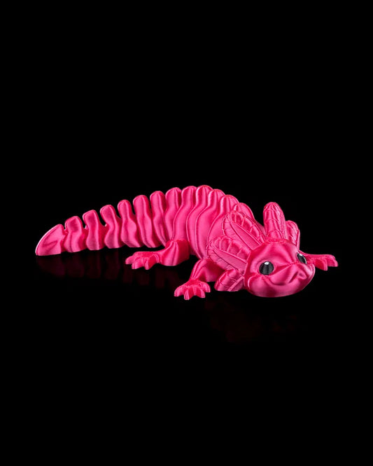 ArticuLotl – Articulated Axolotl 3D Model for Fun & Display