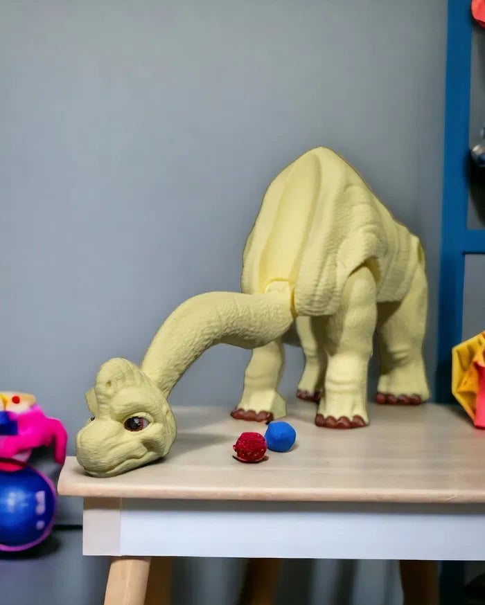 Articulated Brachiosaurus Dinosaur Toy – Realistic Movable Neck & Joints for Kids and Collectors