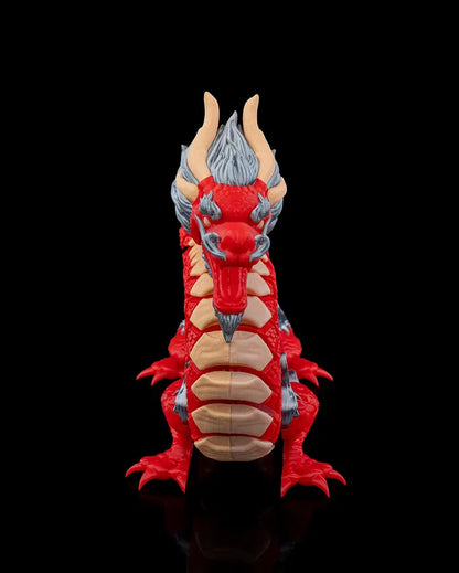 Articulated Chinese Dragon – Majestic Poseable Collectible Toy (18cm)