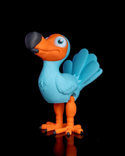 Articulated Dodo Figurine – Poseable Collectible Bird Model | Extinct Animal Toy