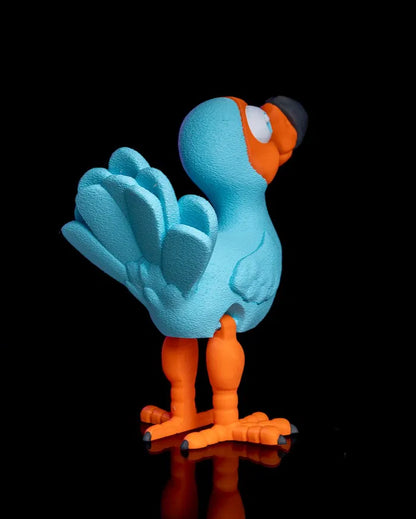 Articulated Dodo Figurine – Poseable Collectible Bird Model | Extinct Animal Toy