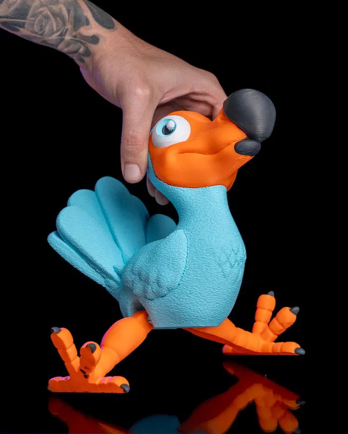 Articulated Dodo Figurine – Poseable Collectible Bird Model | Extinct Animal Toy