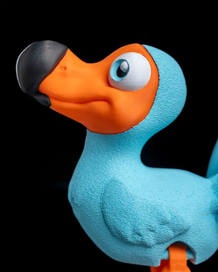 Articulated Dodo Figurine – Poseable Collectible Bird Model | Extinct Animal Toy