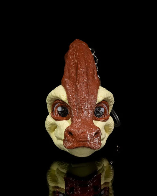 Articulated Parasaurolophus Keychain
