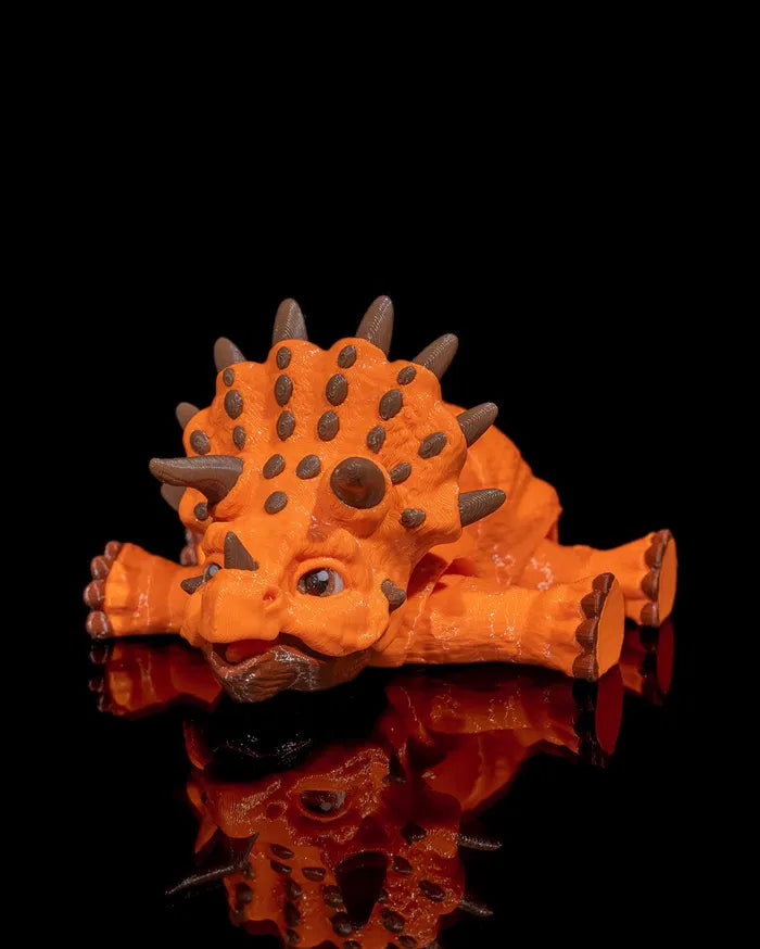 Articulated Triceratops Toy | 3D Printed Dinosaur Figurine for Kids & Collectors
