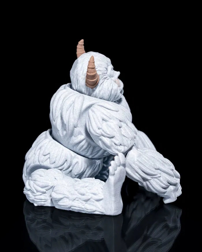 Articulated Yeti Figurine – Poseable Sasquatch Toy | Collectible Fantasy Model
