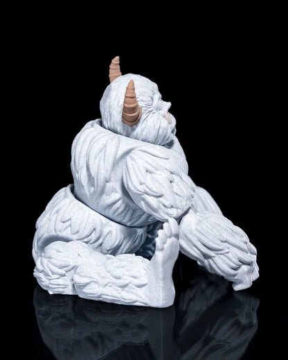 Articulated Yeti Figurine – Poseable Sasquatch Toy | Collectible Fantasy Model