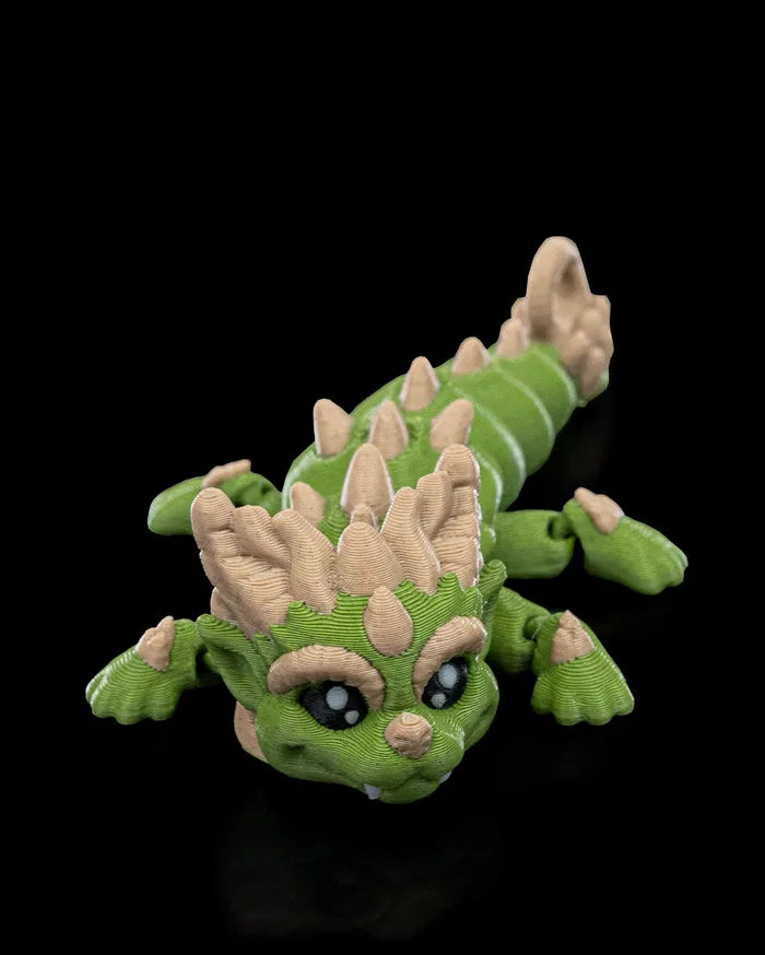 Articulated Baby Dragon – Adorable Fantasy Creature Figurine