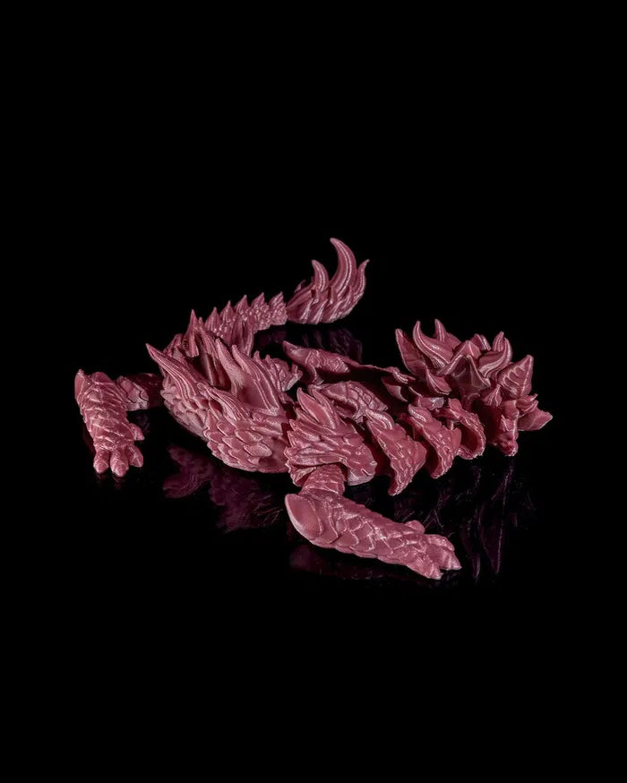 Baby Dragon Articulated Figurine – Poseable Fantasy Dragon Toy | Collectible Desk Model