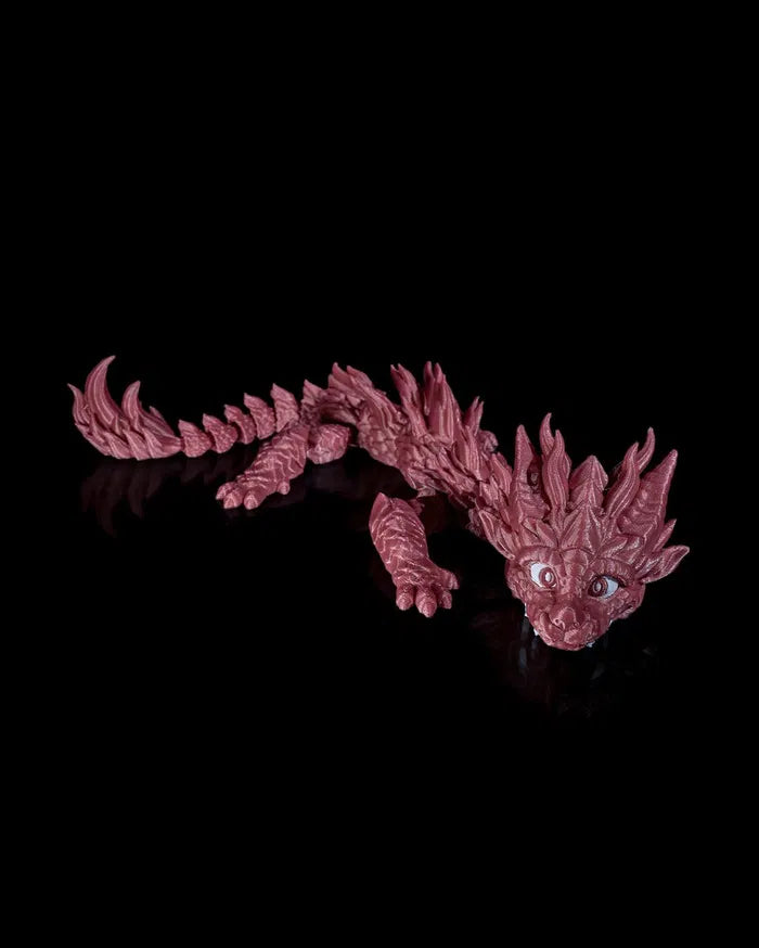 Baby Dragon Articulated Figurine – Poseable Fantasy Dragon Toy | Collectible Desk Model