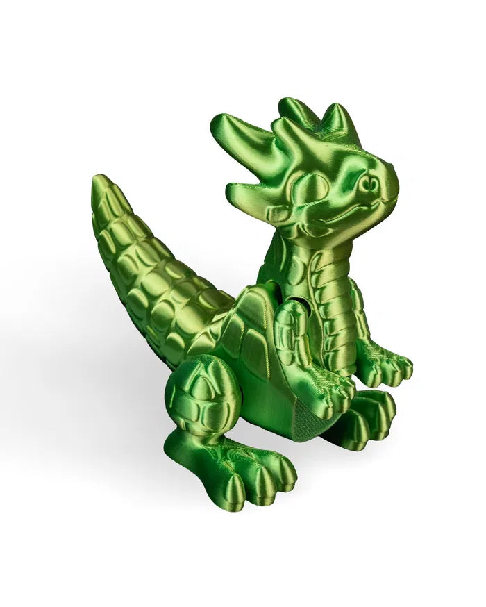 Baby Drake – Articulated Baby Dragon Figurine for Collectors & Fantasy Lovers