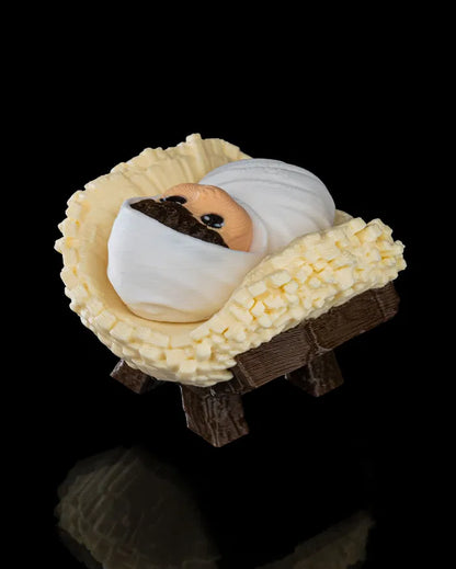 Baby Jesus – Peaceful Nativity 3D Print Model