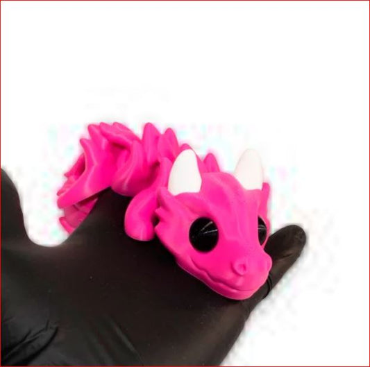 Flexi Orb Dragon – Articulated 3D Printed Toy, Fidget & Collectible Gift