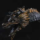 Articulated Chinese Dragon Figurine – Poseable Loong Collectible | Mythical Fantasy Model