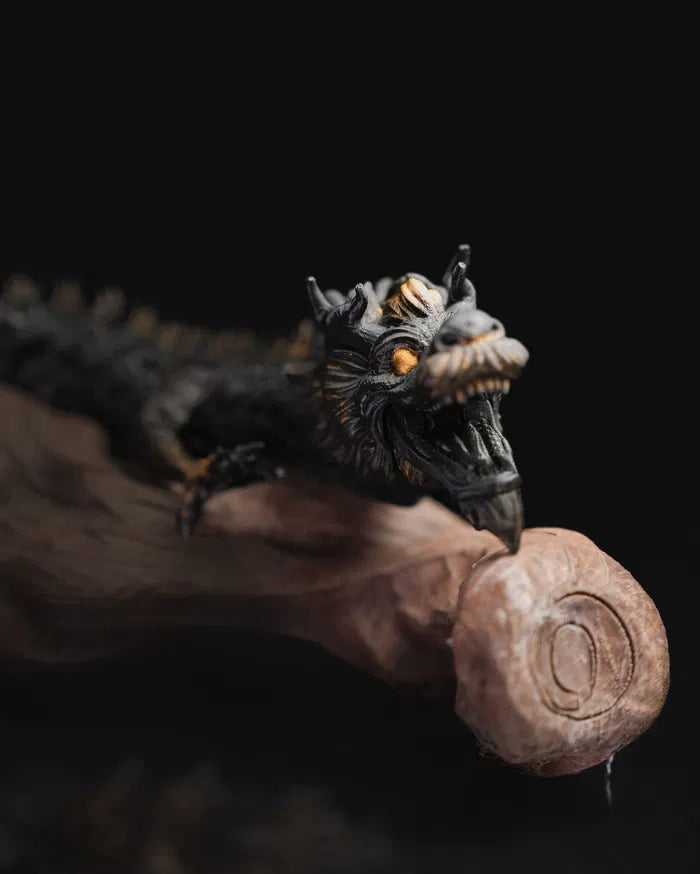 Articulated Chinese Dragon Figurine – Poseable Loong Collectible | Mythical Fantasy Model
