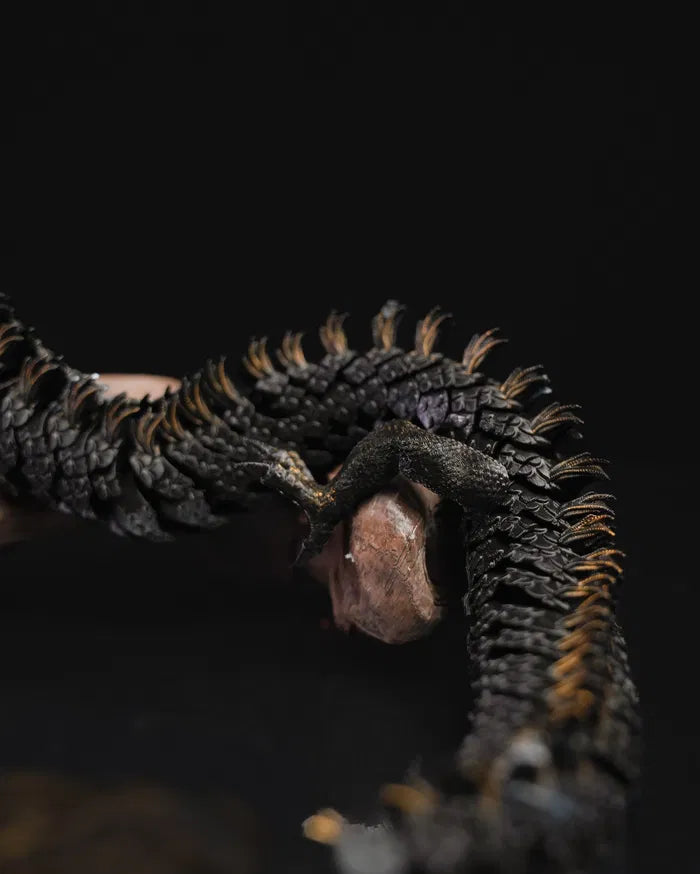 Articulated Chinese Dragon Figurine – Poseable Loong Collectible | Mythical Fantasy Model