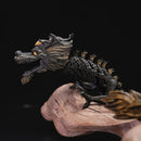 Articulated Chinese Dragon Figurine – Poseable Loong Collectible | Mythical Fantasy Model