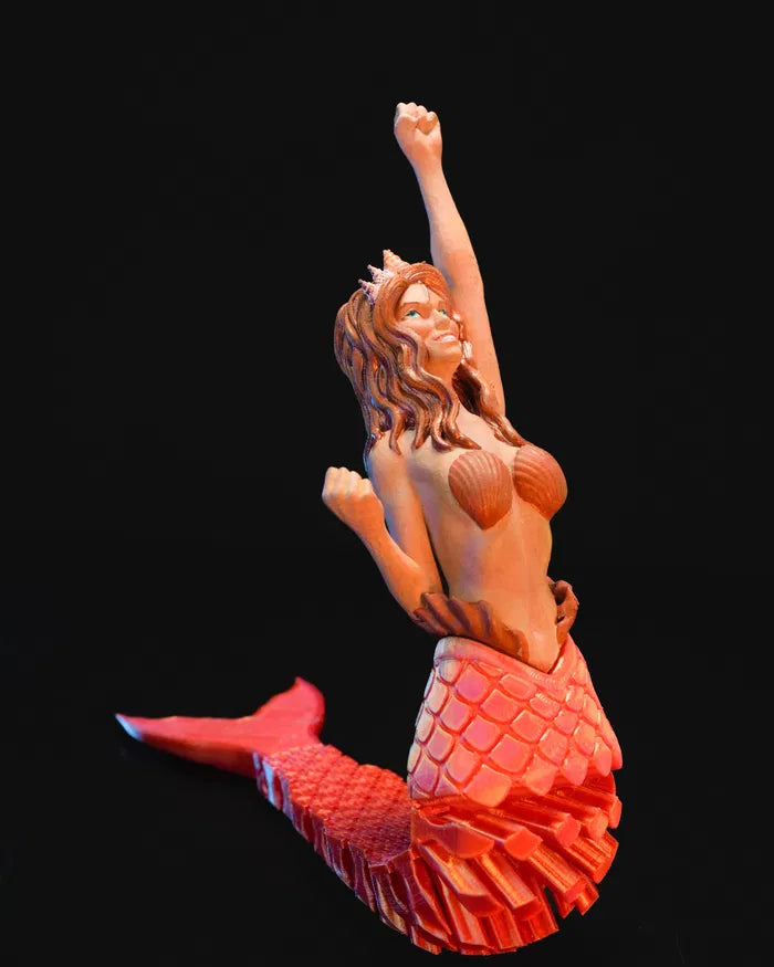 Articulated Mermaid Dara – Enchanting Poseable Sea Siren Figure