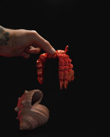 Articulated Hermes – The Hermit Crab Figurine