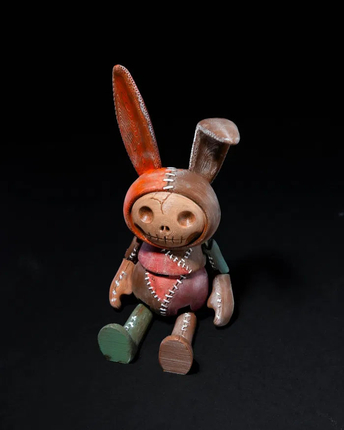 Articulated Creepy Bunnies – Darko | Gothic Articulated Figurine