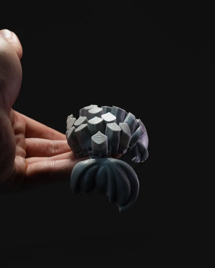 Articulated Tiny Fish Figurine – Flexible Fidget Toy for Kids & Collectors 🐟
