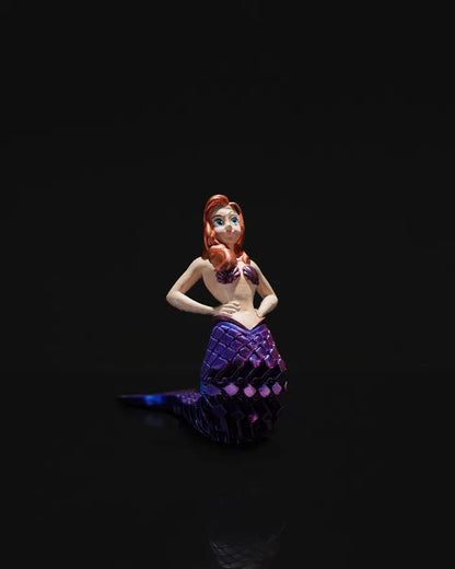 Articulated Mermaid Mandy – Mysterious Poseable Sea Figure