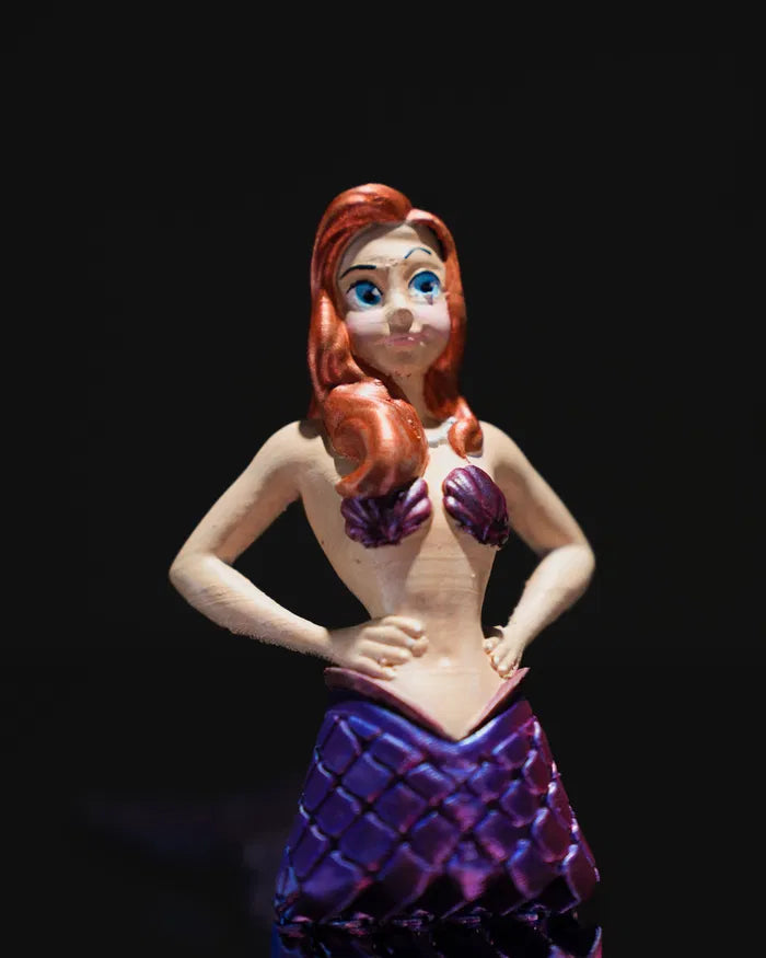 Articulated Mermaid Mandy – Mysterious Poseable Sea Figure