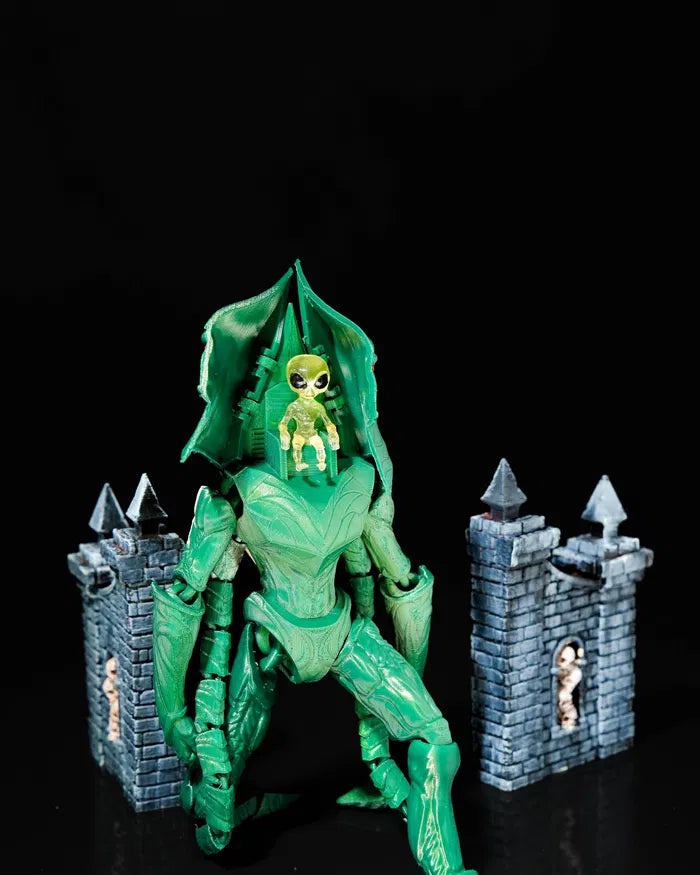 Arquillian & the Articulated Alien – Sci-Fi Collectible Figurine by 3D Toy Box