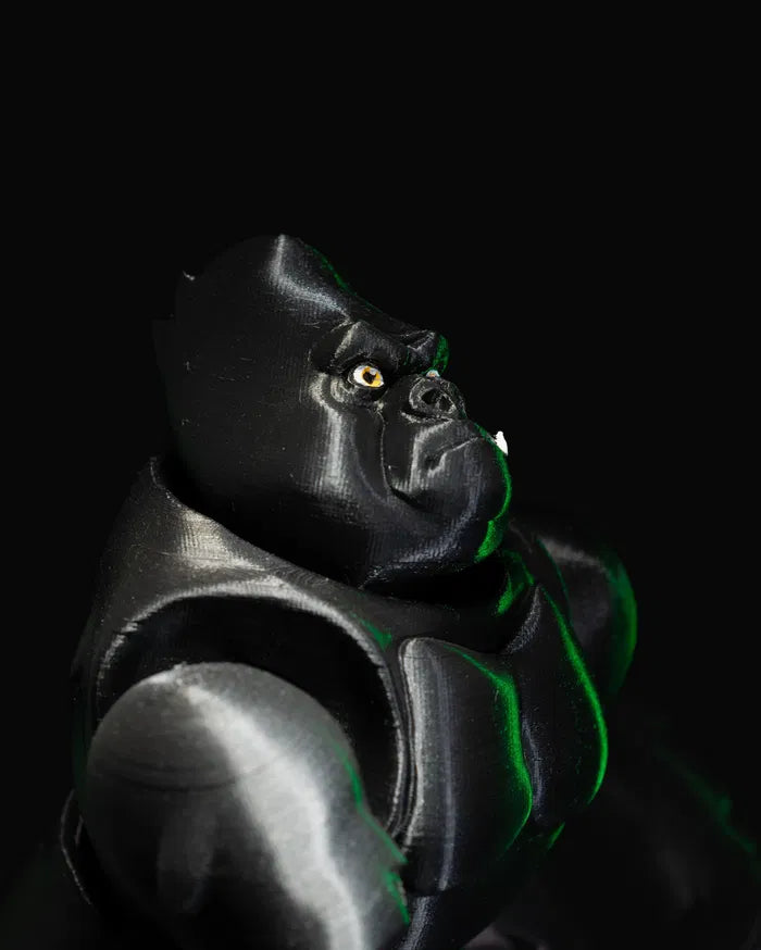Articulated Gorilla Figurine – Poseable Jungle Toy | Collectible Ape Model