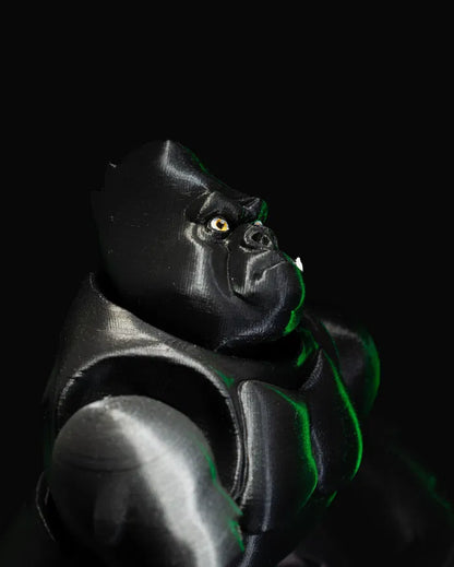 Articulated Gorilla Figurine – Poseable Jungle Toy | Collectible Ape Model