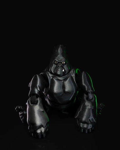 Articulated Gorilla Figurine – Poseable Jungle Toy | Collectible Ape Model