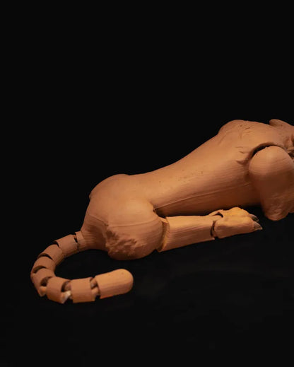 Articulated Sabertooth Cat – Prehistoric Poseable Collectible Toy