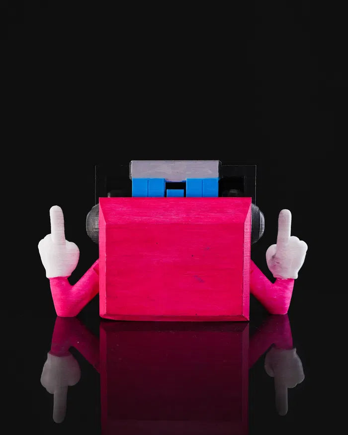 Articulated Boombox Figurine – Retro 80s Collectible Music Toy | Poseable Desk Model