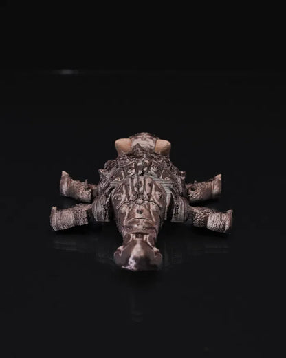 Articulated Baby Ankylosaurus Toy | 3D Printed Dinosaur Collectible Figurine