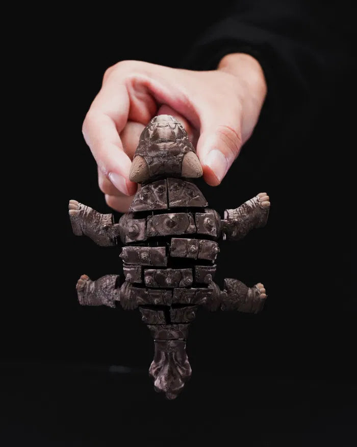 Articulated Baby Ankylosaurus Toy | 3D Printed Dinosaur Collectible Figurine