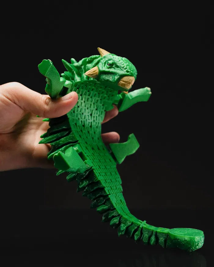 Articulated Elder Ankylosaurus – Poseable Dinosaur Model