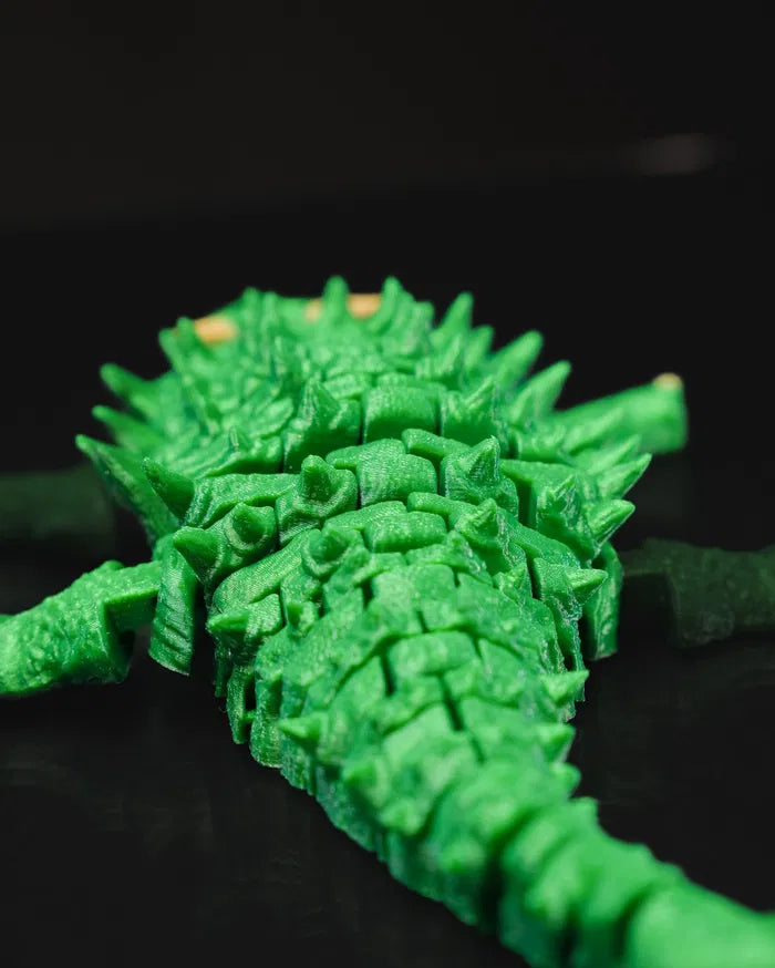 Articulated Elder Ankylosaurus – Poseable Dinosaur Model